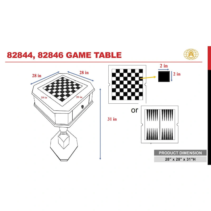 Table de jeu modulable