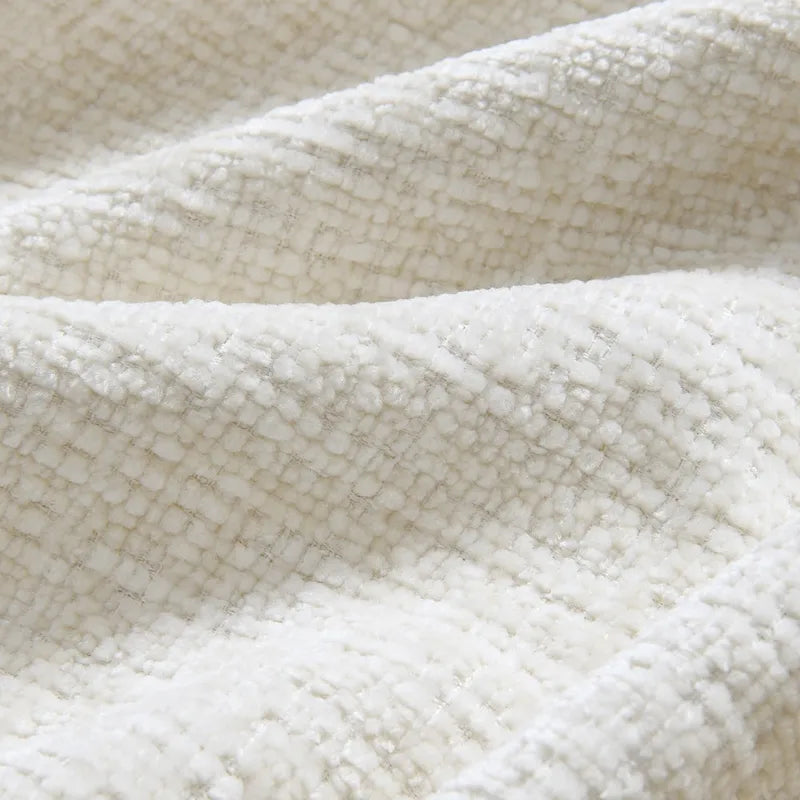 Canapé d'angle moderne en chenille