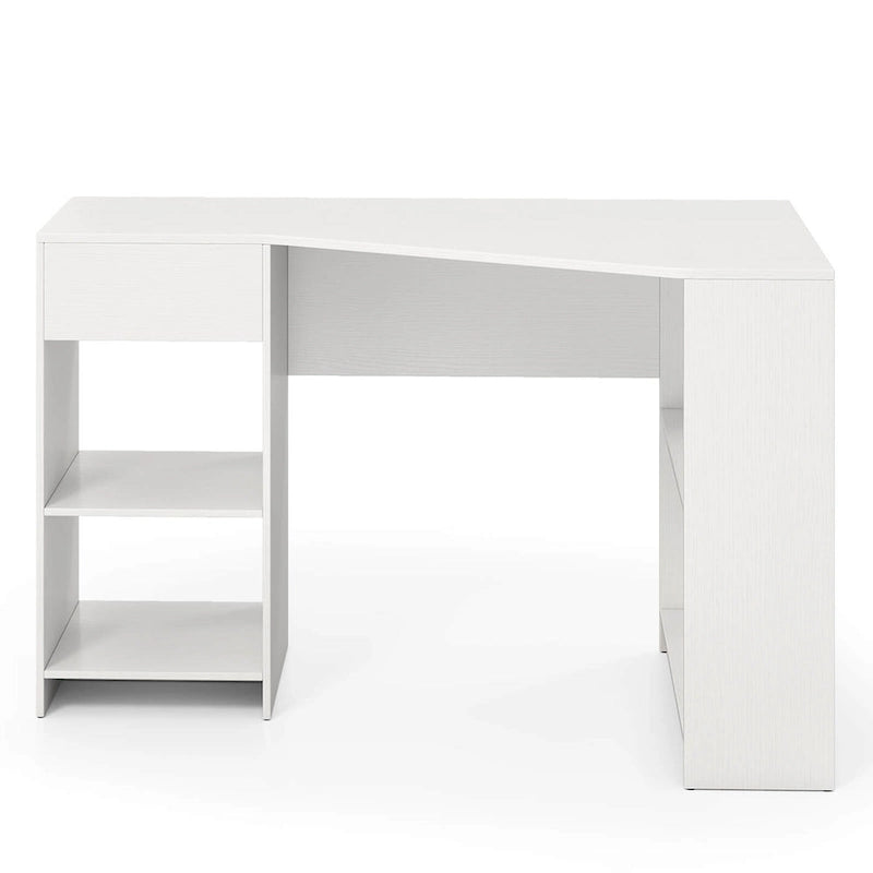 Bureau d'angle informatique