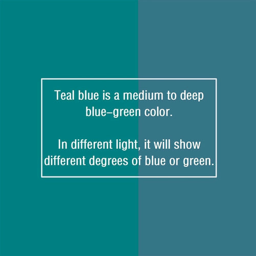 Meuble TV bleu-vert de 62 pouces