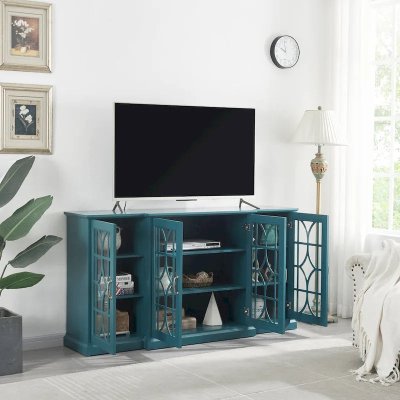 Meuble TV bleu