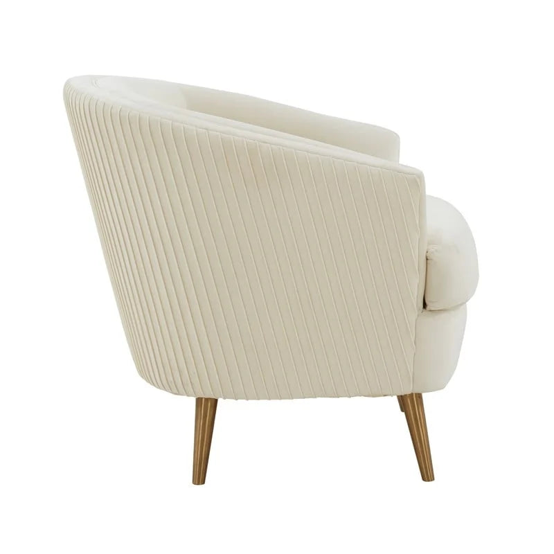 Fauteuil en velours