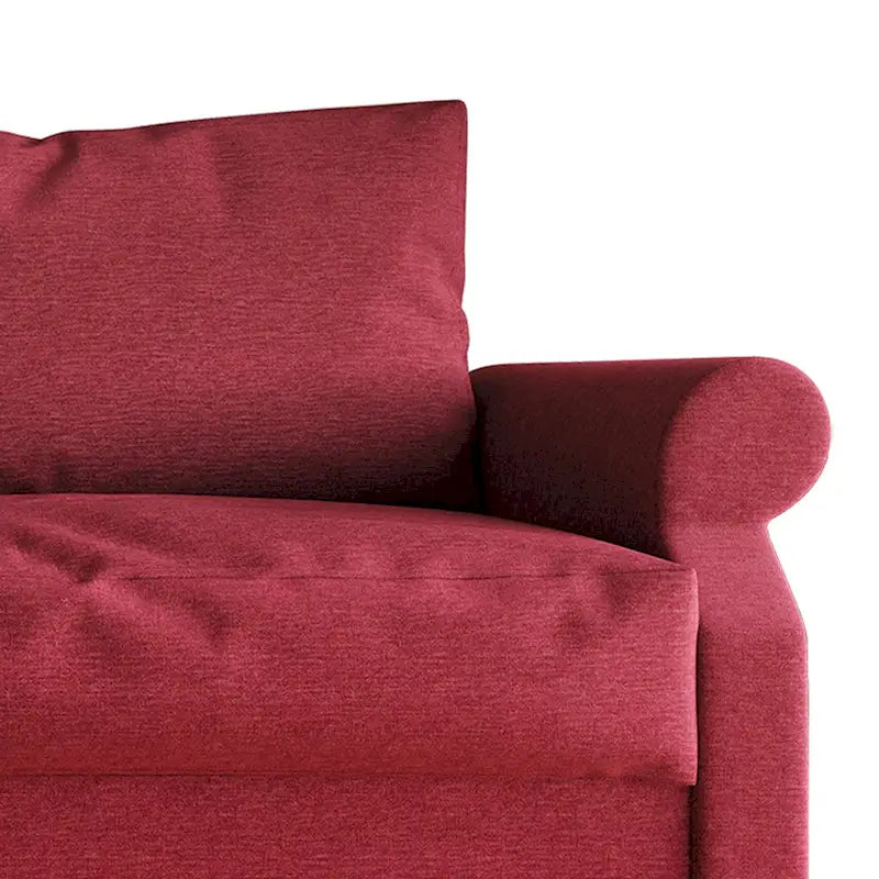 Fauteuil classique rembourré en lin