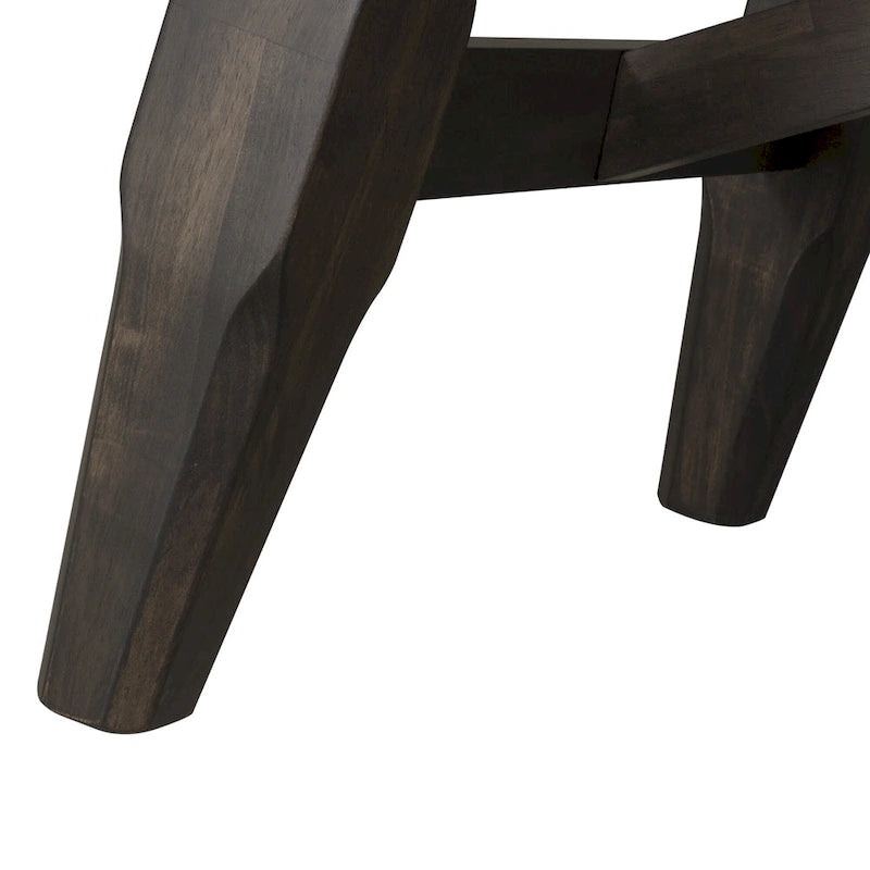 Table de fête/salle à manger double pont marron foncé
