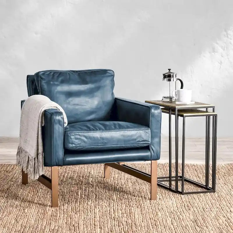 Fauteuil Club en Cuir
