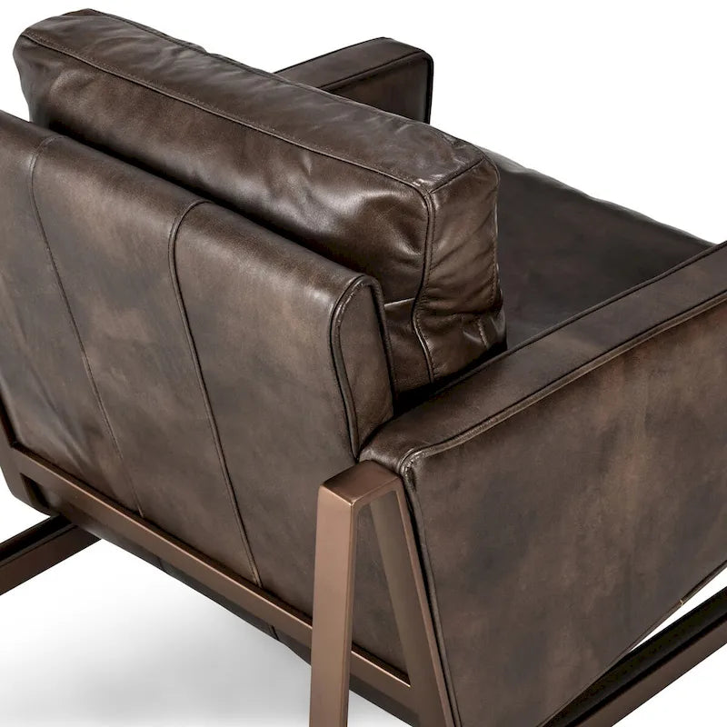 Fauteuil Club en Cuir