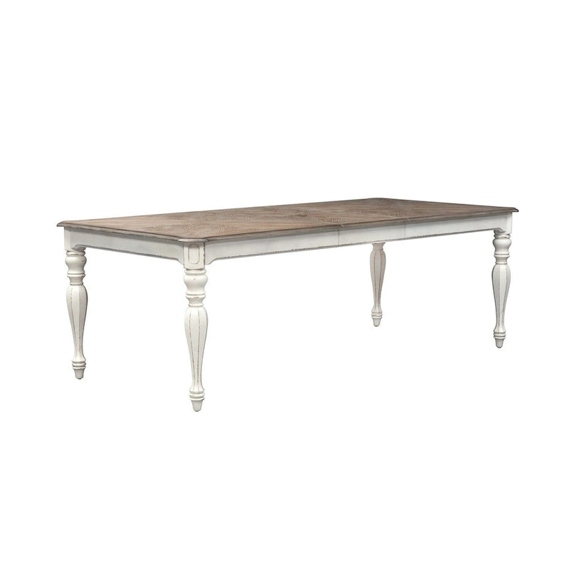 Table à pieds droits rectangulaire Manor
