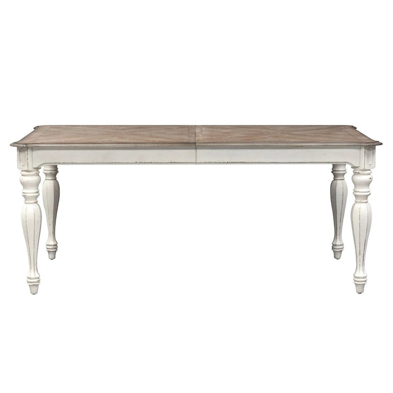 Table à pieds droits rectangulaire Manor