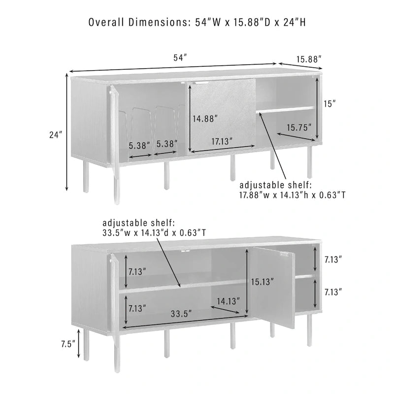Meuble de rangement latéral