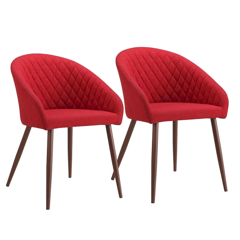 Chaise de salle à manger tapissée
