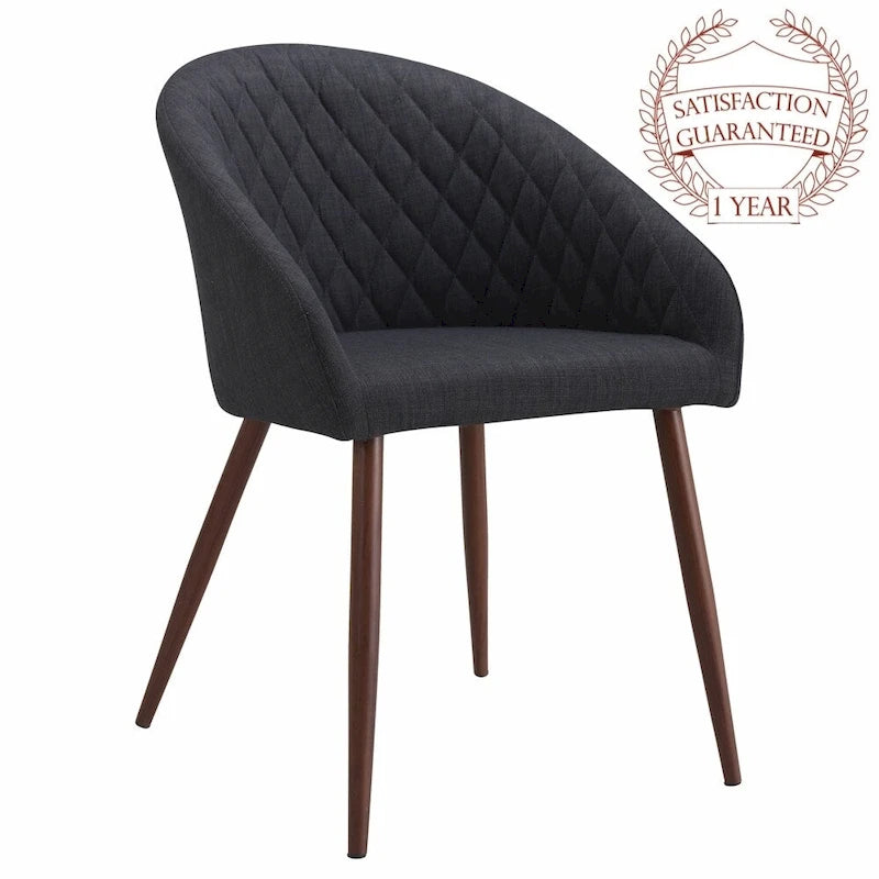 Chaise de salle à manger tapissée