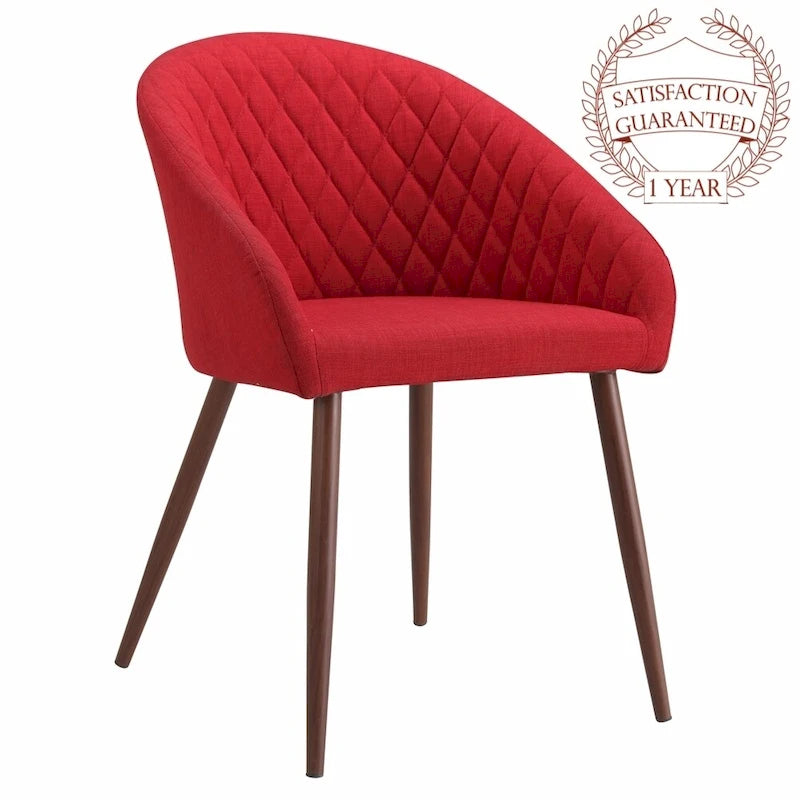 Chaise de salle à manger tapissée