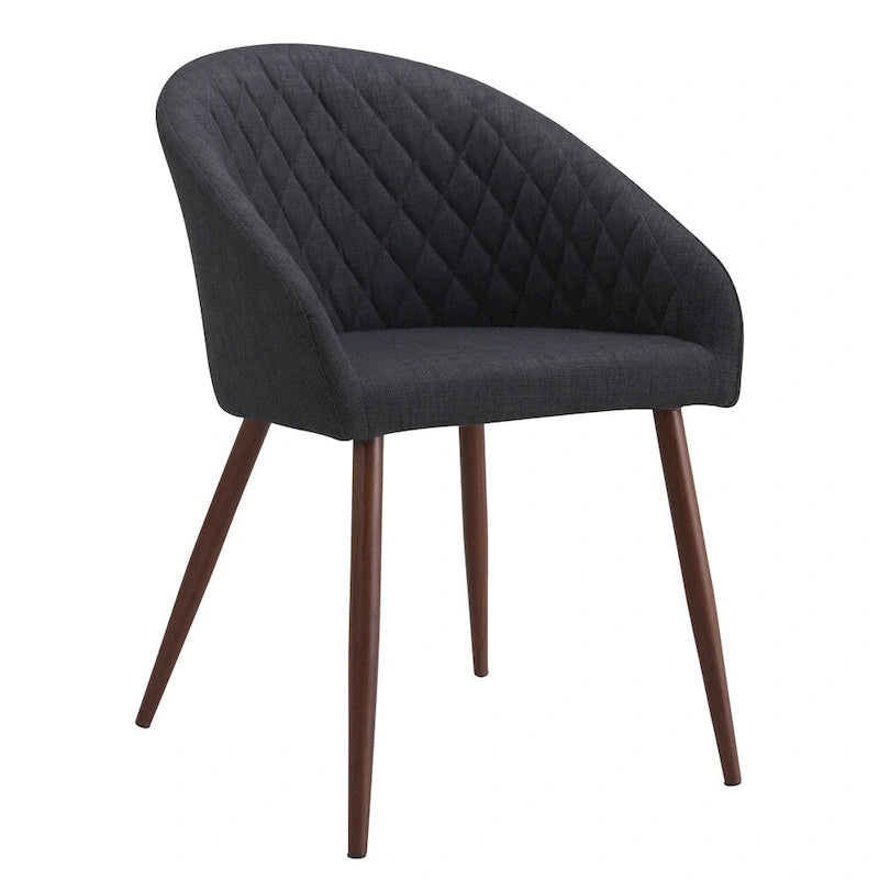 Chaise de salle à manger tapissée