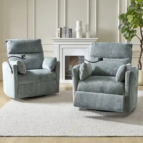 Fauteuil relax électrique/inclinable pour bébé avec fonction de pivotement