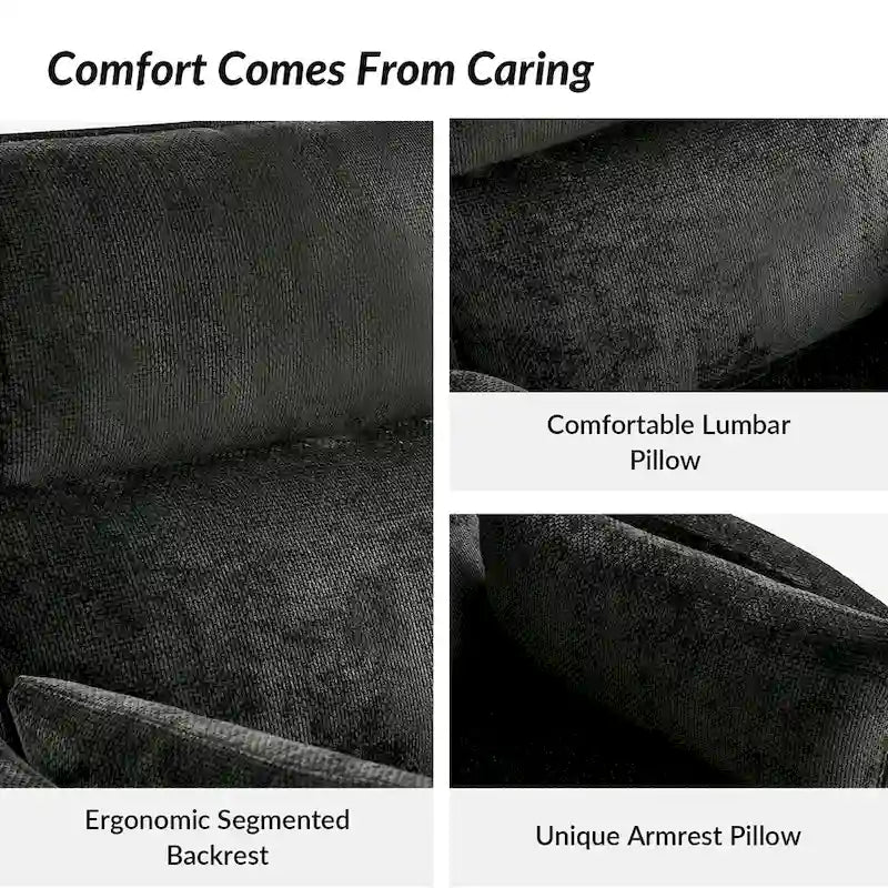 Fauteuil relax électrique/inclinable pour bébé avec fonction de pivotement
