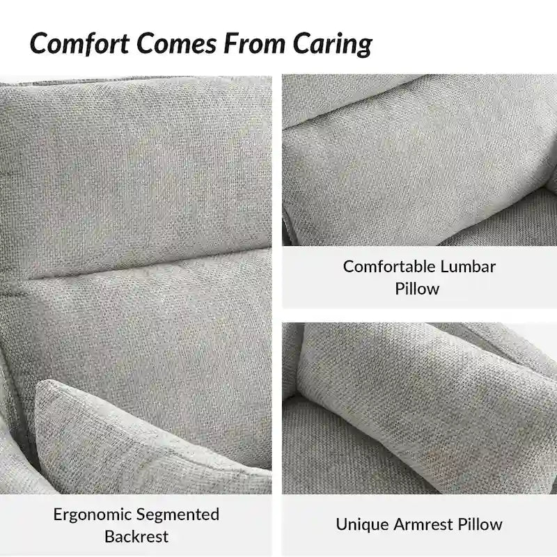 Fauteuil relax électrique/inclinable pour bébé avec fonction de pivotement