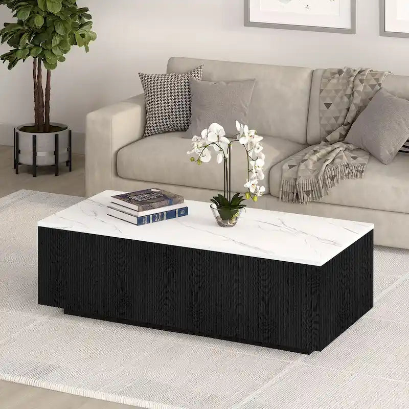 Table basse rectangulaire