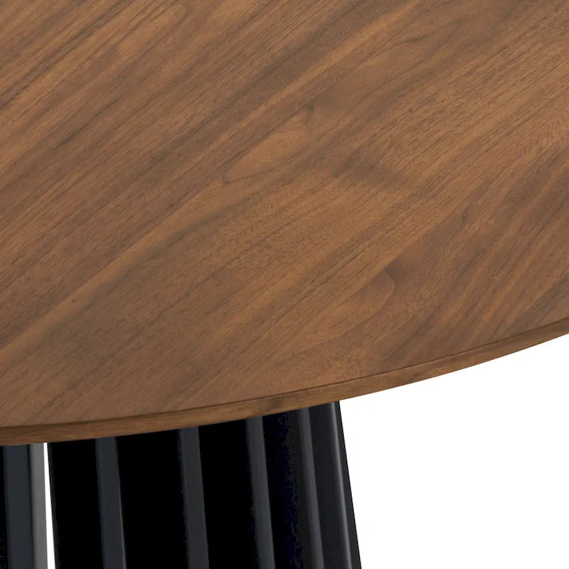table à manger ovale en bois massif